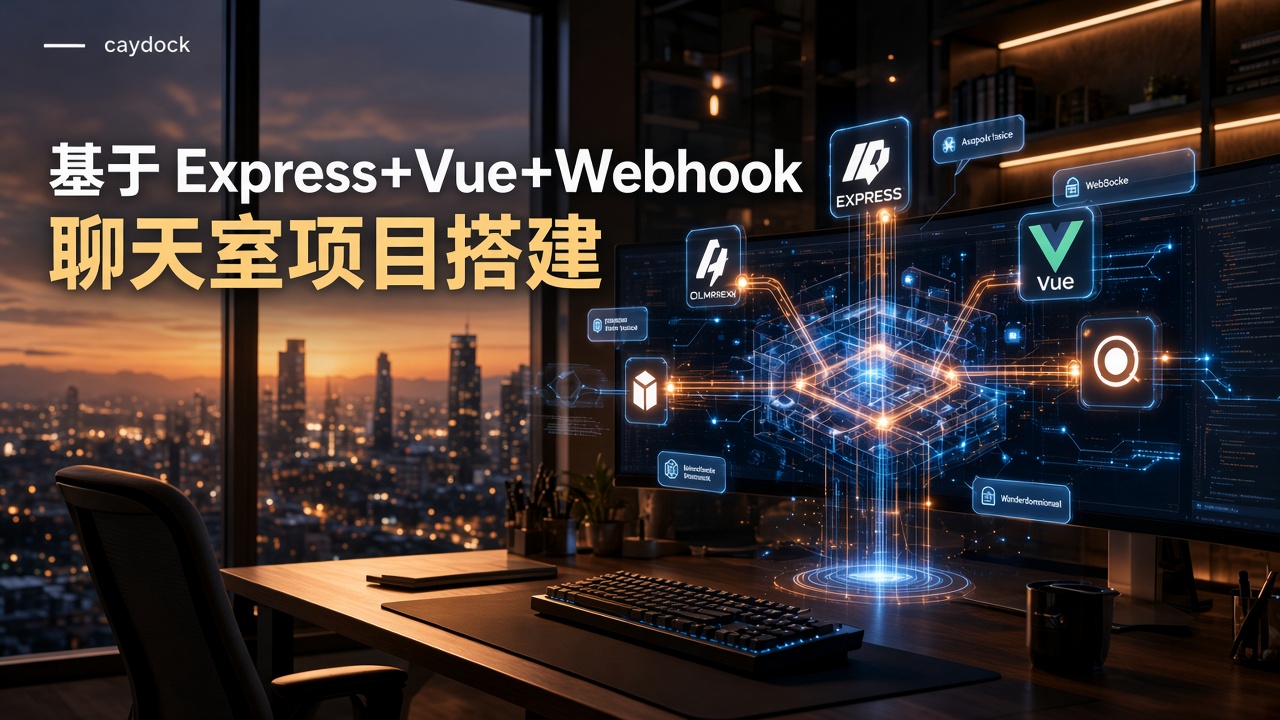 基于Express+Vue+Webpack的聊天室项目搭建