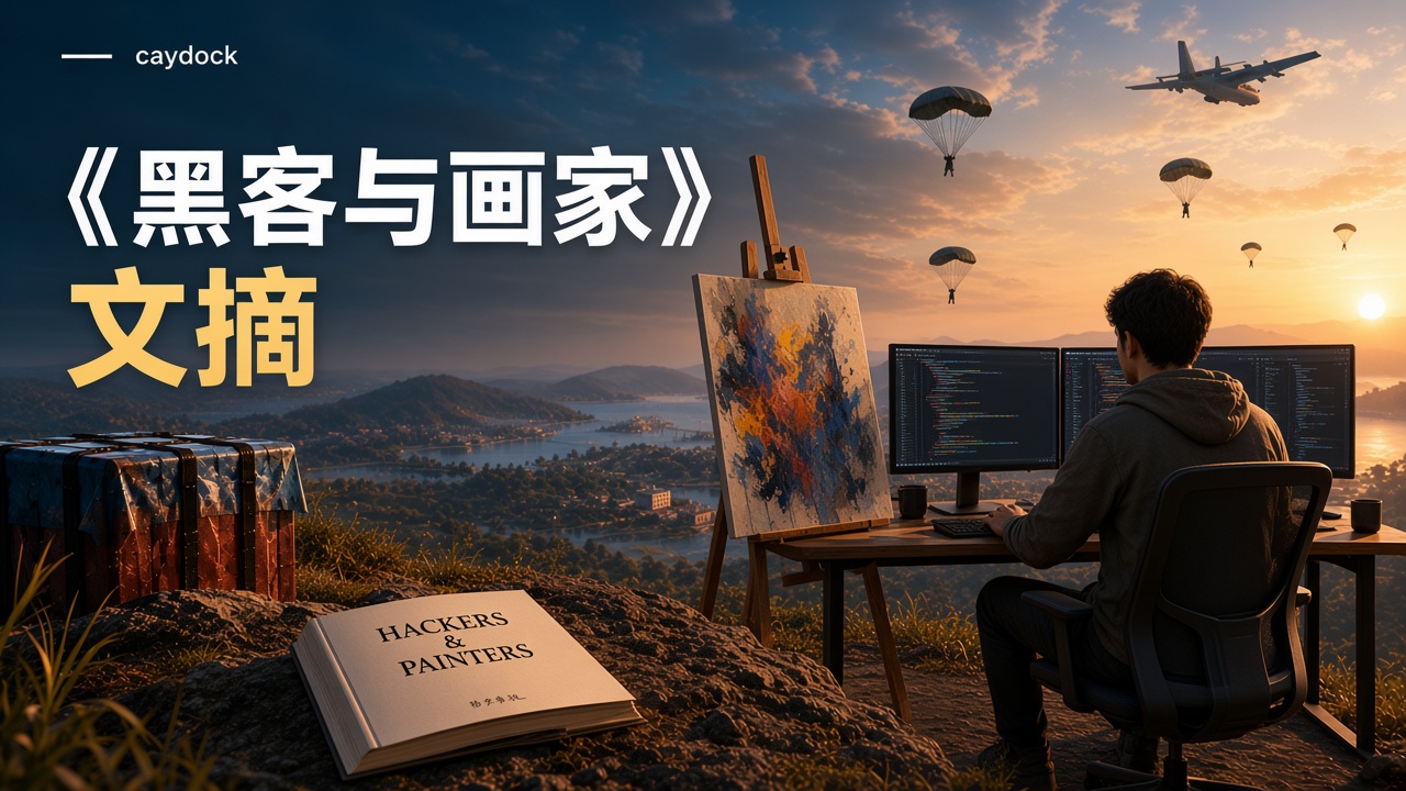 Hackers and Painters - Excerpts